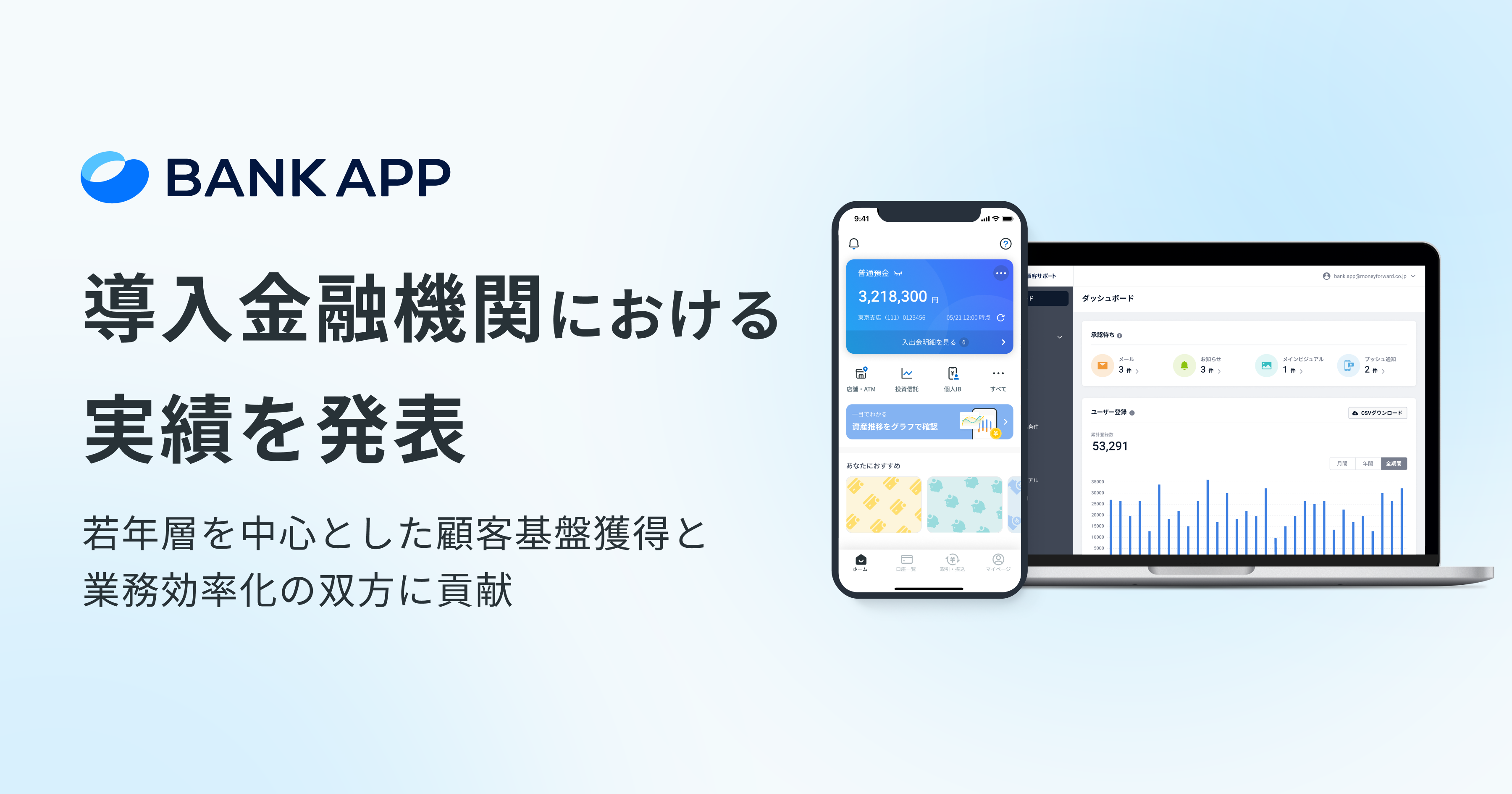 Money Forward X、バンキングアプリ『BANK APP』の導入金融機関